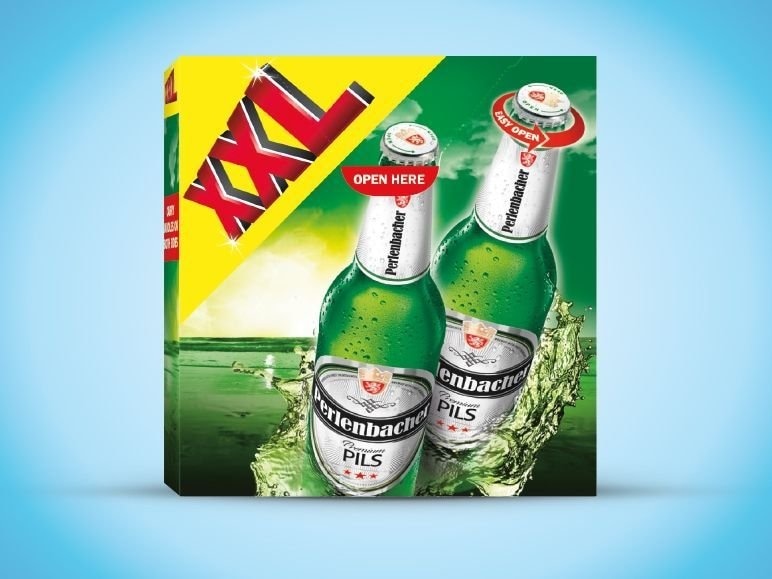Perlenbacher Pivo Pils XXL 8 x 0,5 l - Akcija v trgovini Lidl