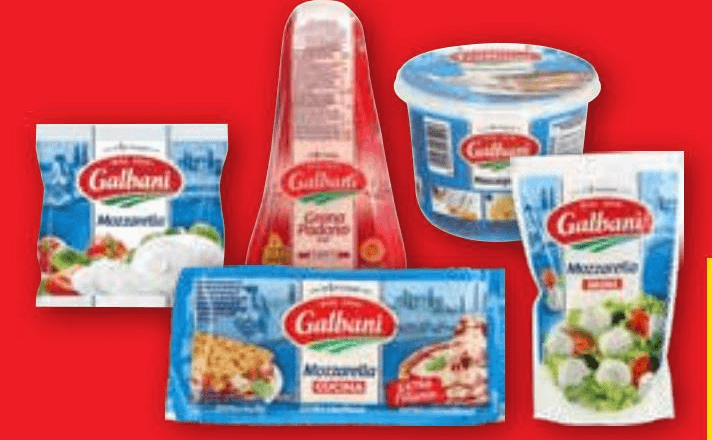 Galbani izdelki Akcija v trgovini Spar