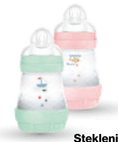 Steklenička plastična Easy start 160 ml - Akcija v trgovini Mercator