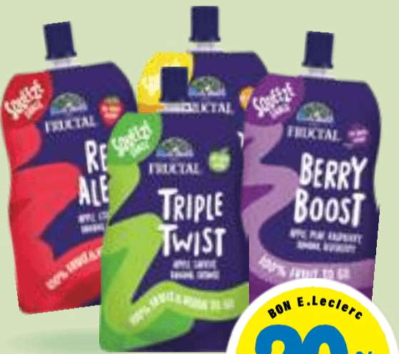 Sadna blazinica Fructal 200 g - Akcija v trgovini E.Leclerc