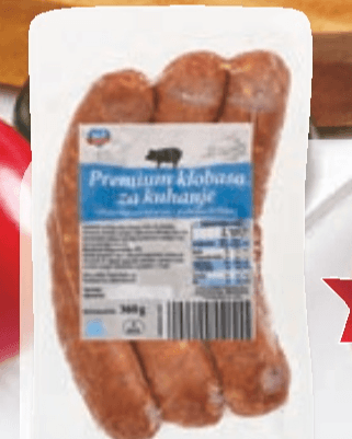KLOBASA ZA KUHANJE PREMIUM 360 g - Akcija v trgovini Hofer