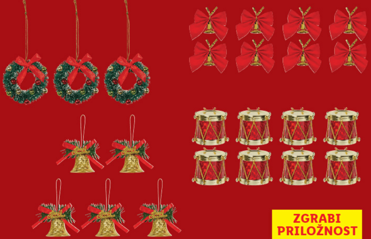 LIVARNO home Božična dekoracija - Akcija v trgovini Lidl