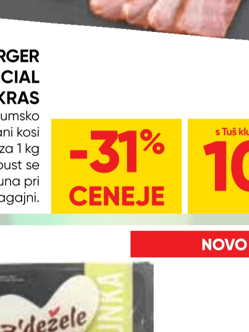 Pizza Kraljica Z'dežele - Akcija v trgovini Tuš