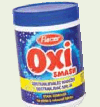 Odstranjevalec madežev v prahu Oxi Smash 1 kg - Akcija u trgovini E.Leclerc