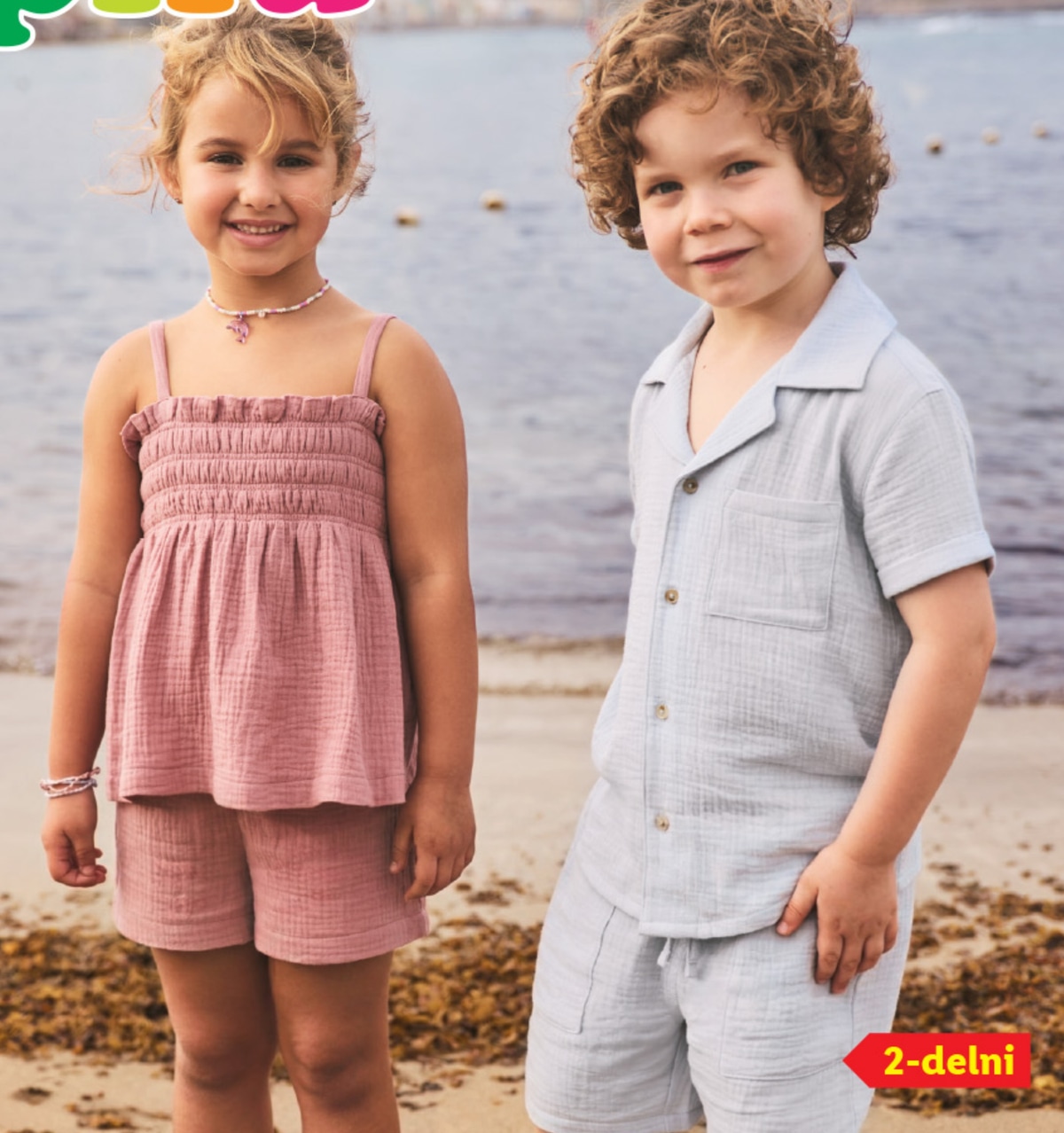 LUPILU Komplet iz muslina za malčke - Akcija v trgovini Lidl