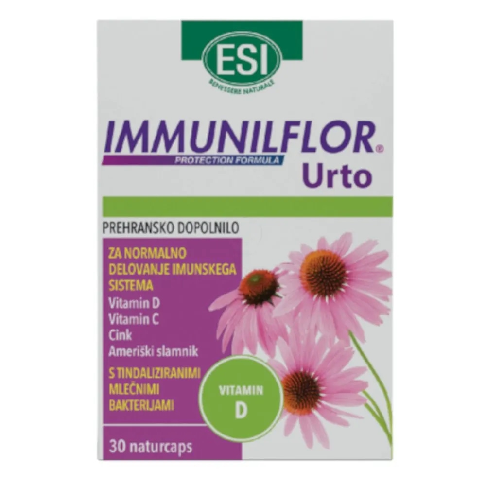 Prehransko dopolnilo Immunilflor Urto 30 kapsul ESI Akcija v trgovini E.Leclerc