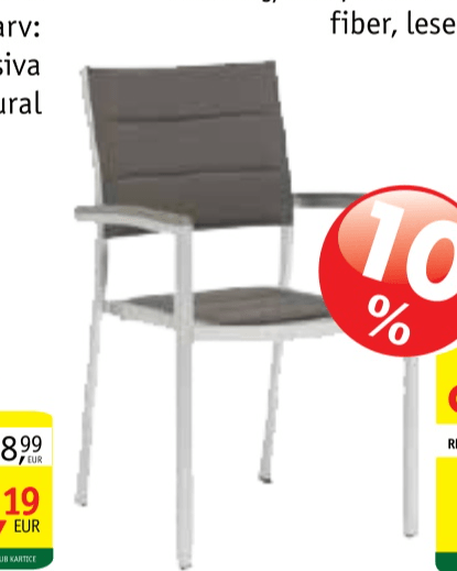 Vrtni stol DT-345C-TX058 - Akcija v trgovini Jager