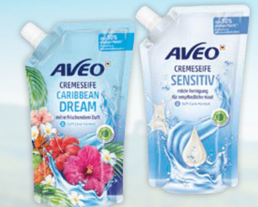 AVEO kremno milo 750 ml - Akcija v trgovini Mueller