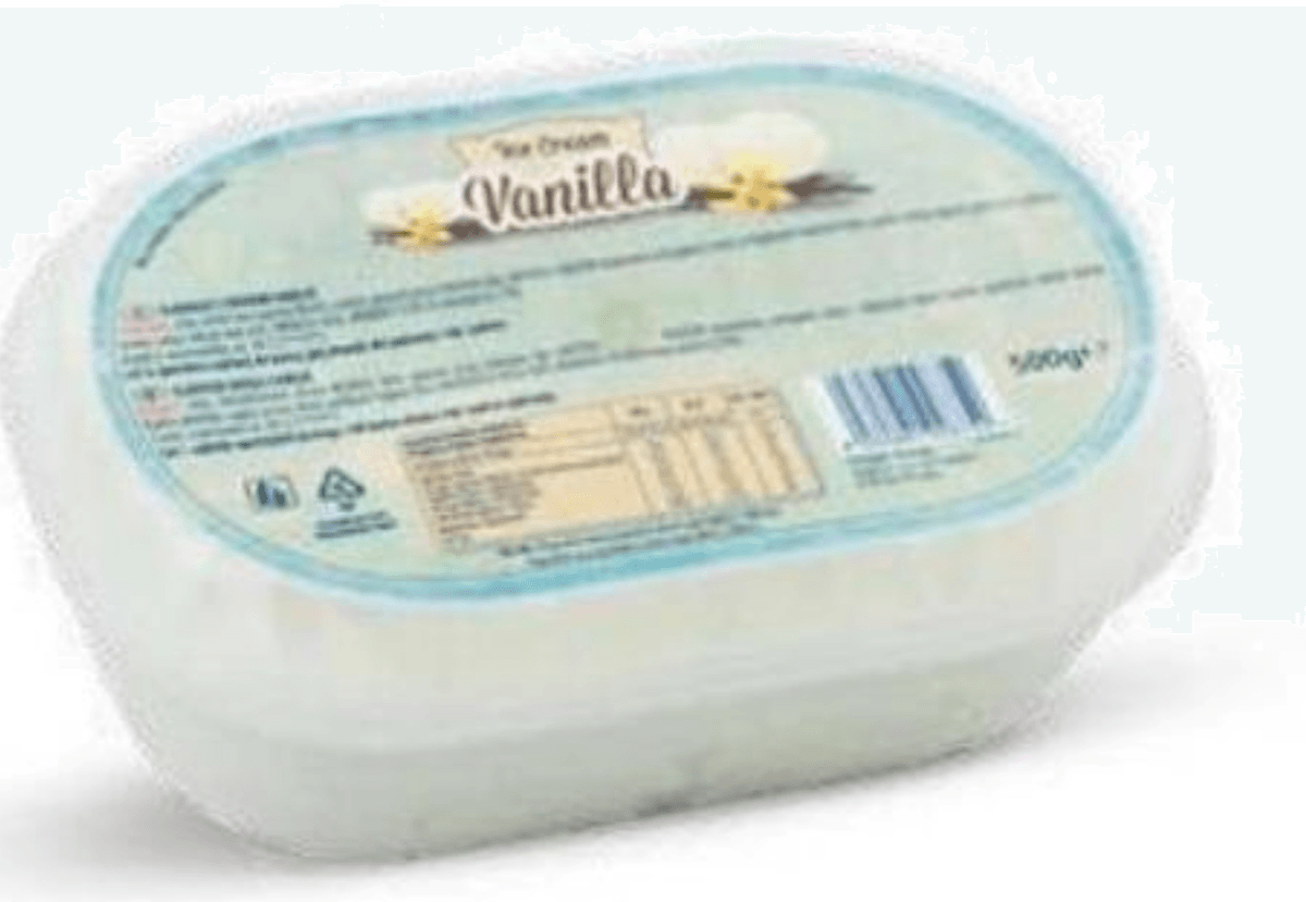 Sladoled v banjici 500 g - Akcija v trgovini Eurospin