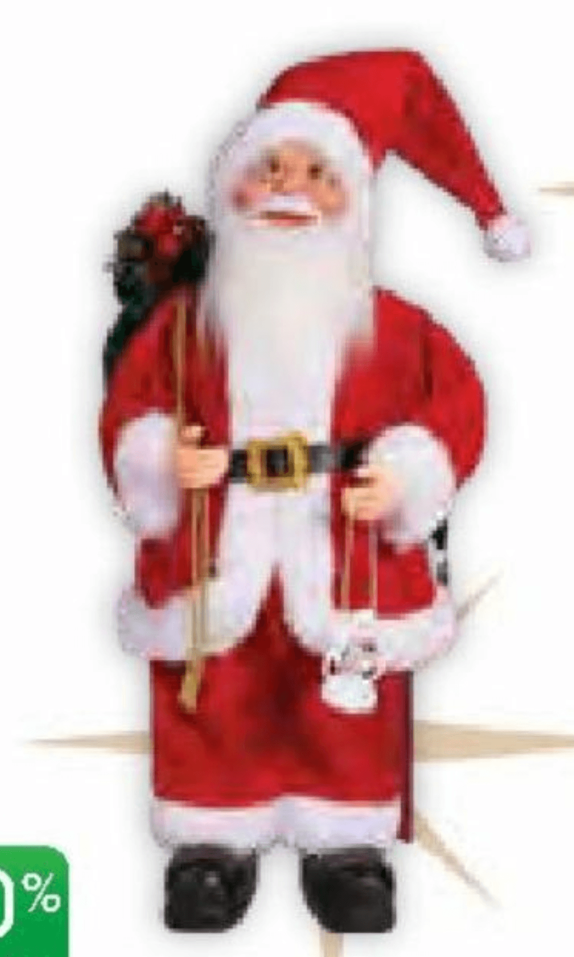 Dekorativna figura Božička 30 cm - Akcija v trgovini Tuš