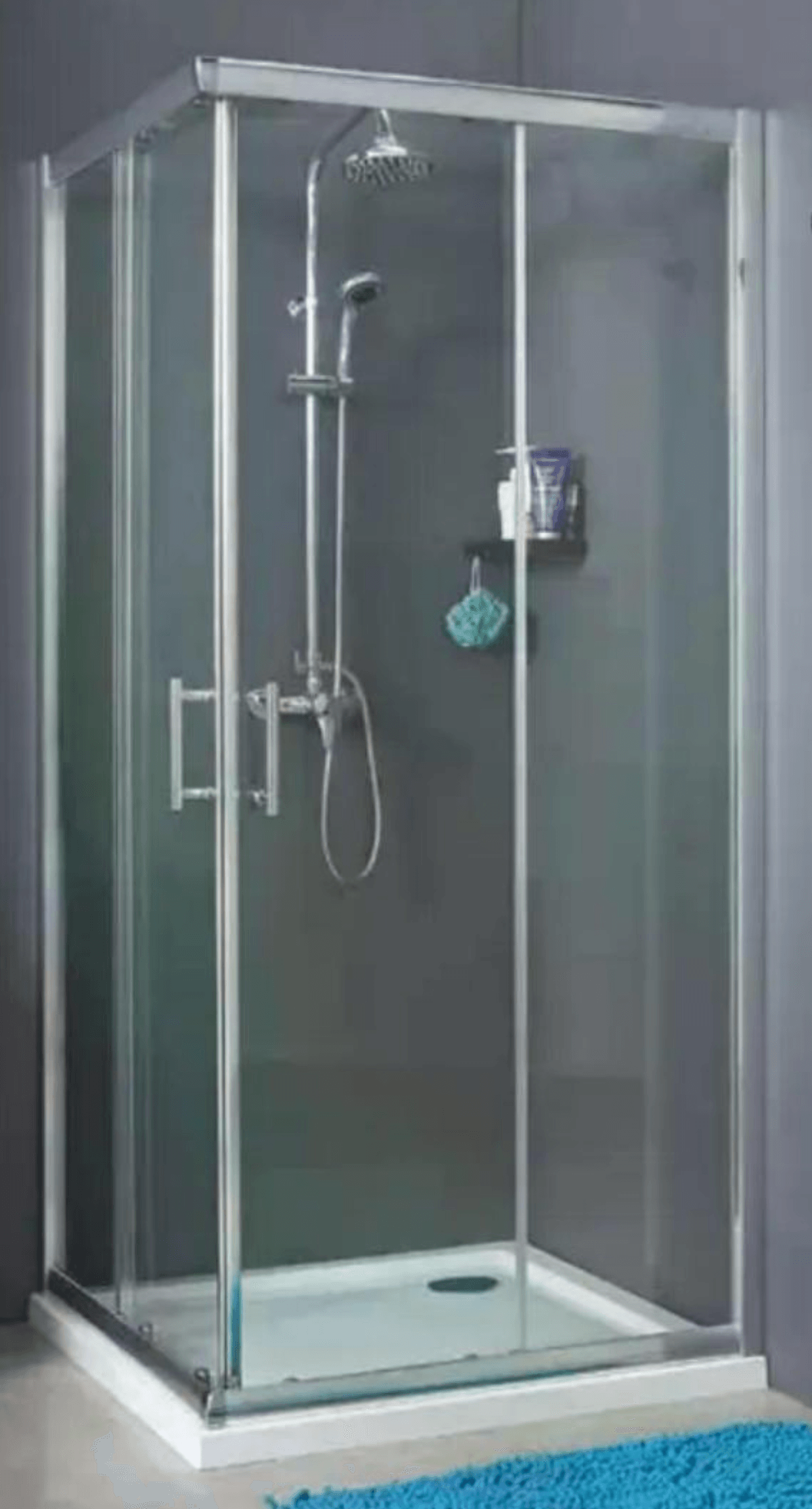 Kabina za prhanje Stil 90 x 90 x 195 cm - Akcija v trgovini Pevex