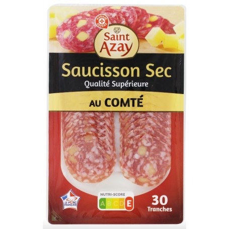 Suha salama s sirom Comté Saint Azay 100 g - Akcija v trgovini E.Leclerc