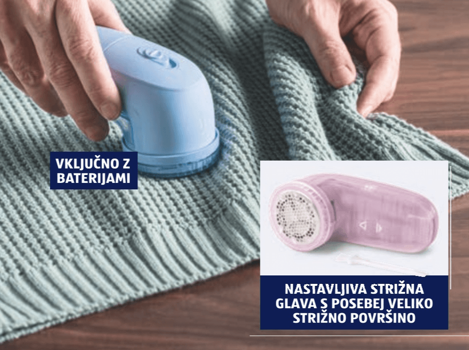 Odstranjevalnik vlaken AMBIANO - Akcija v trgovini Hofer