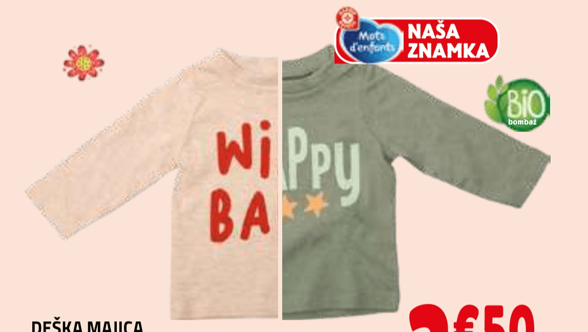 Deška majica - Akcija v trgovini E.Leclerc