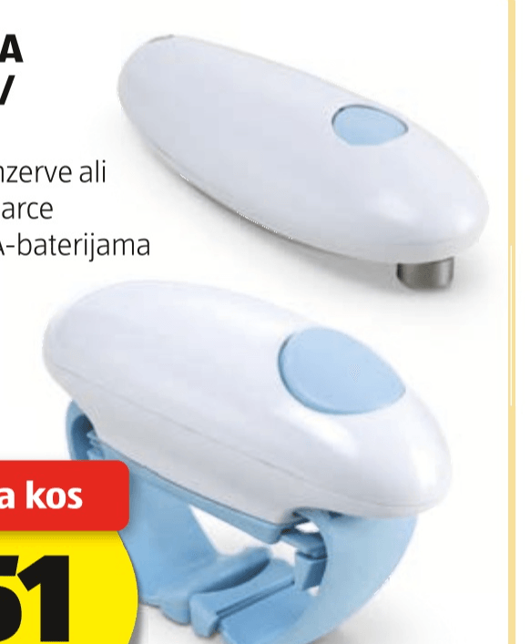 Ambiano odpirač za konzerve/kozarce Akcija v trgovini Hofer