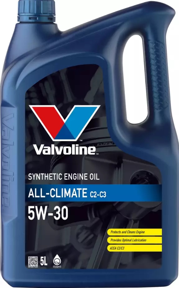 Olje Valvoline All Climate C2/C3 5W-30 5 L - Akcija v trgovini Jager