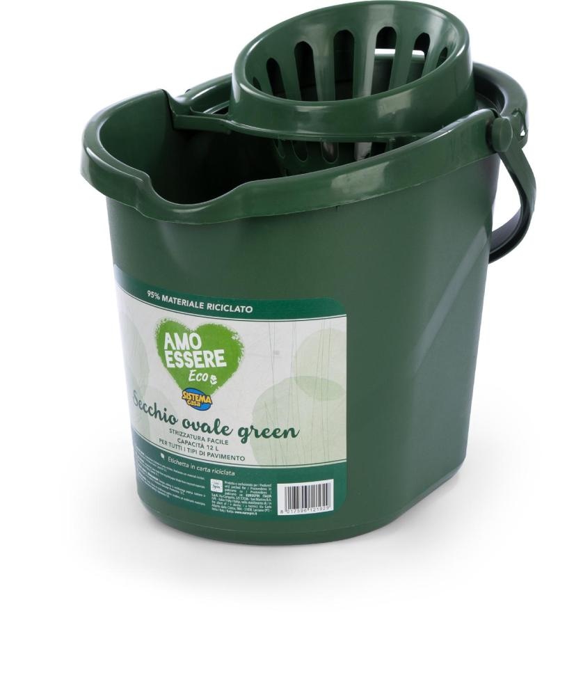 Ovalno vedro z ožemalnikom Amo Essere Eco - Akcija v trgovini Eurospin