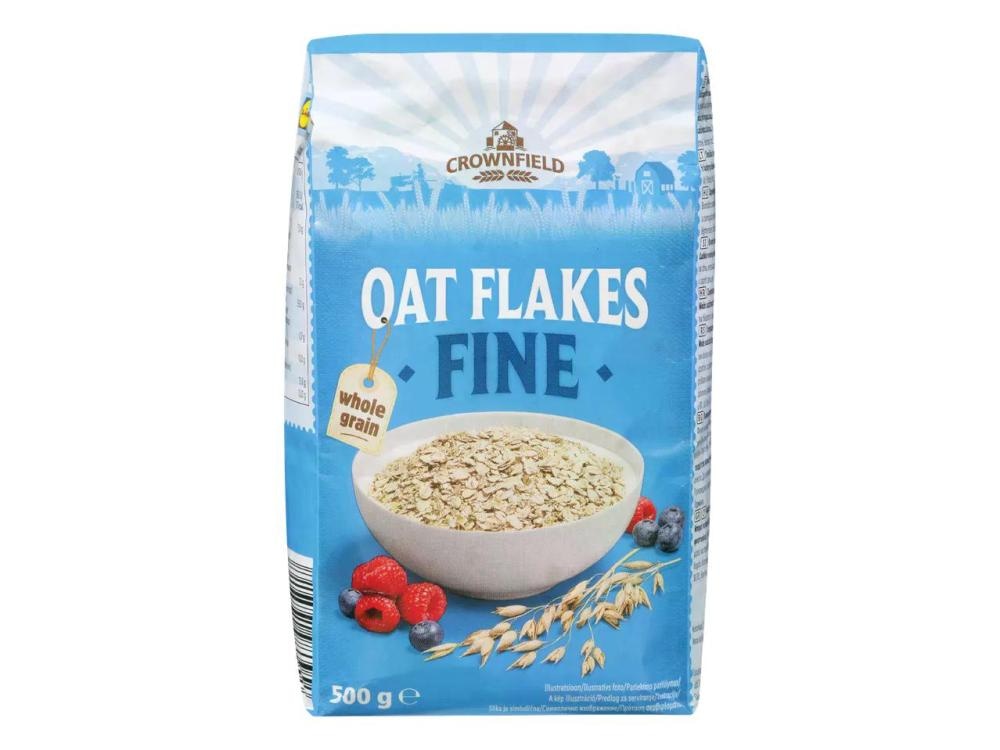 CROWNFIELD Ovseni kosmiči 500 g - Akcija v trgovini Lidl