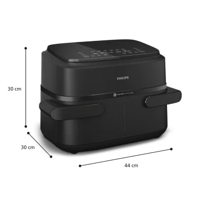 Philips Airfryer z dvema košarama NA150/00 - Akcija v trgovini Pevex