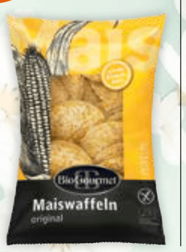 Bio Gourmet Bio koruzni vaflji 150 g - Akcija u trgovini Mueller