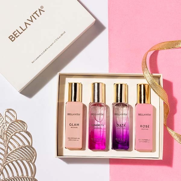 Bellavita Luxury darilni set (ženska) 4x 20 ml - Akcija v trgovini Kompas Shop