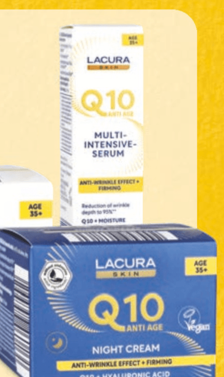 Lacura Nega za obraz Anti Age Q10 50/30/15 ml - Akcija v trgovini Hofer