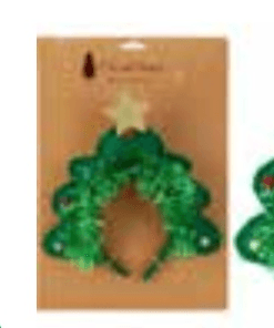 Obroč za lase Xmas tree - Akcija v trgovini Jager