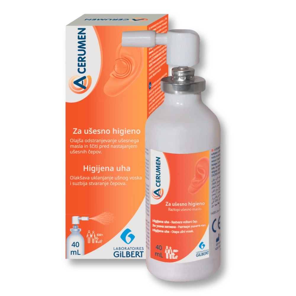 Raztopina za higieno ušes A-Cerumen 40 ml Dr. Gorkić - Akcija v trgovini E.Leclerc