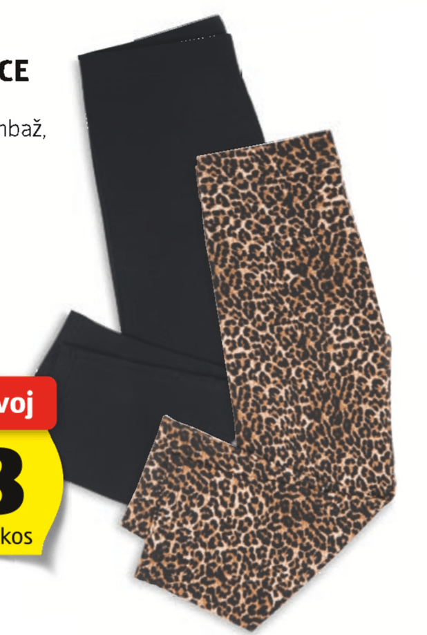 Ženske pajkice 2 kosa UP2FASHION BASICS - Akcija v trgovini Hofer