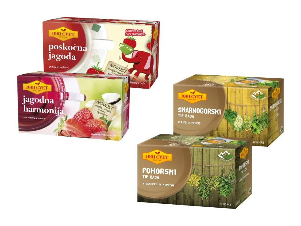 Čaj 1001 cvet 40 g, 50 g - Akcija v trgovini Mercator