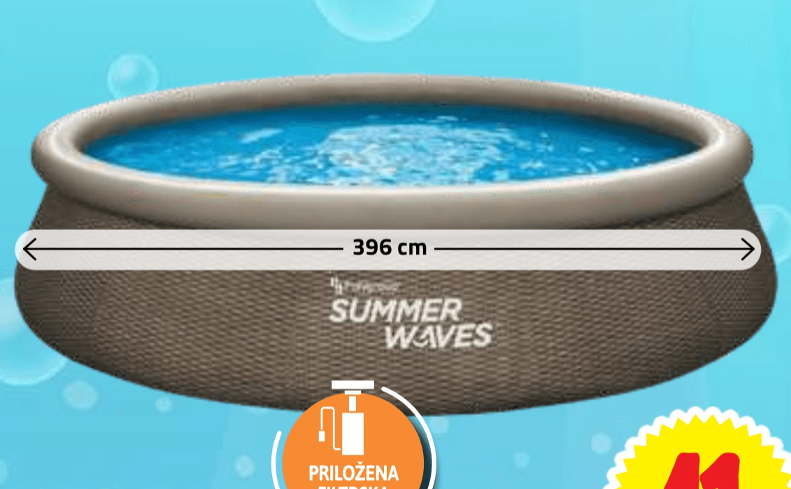 Summer Waves Bazen - Akcija u trgovini E.Leclerc