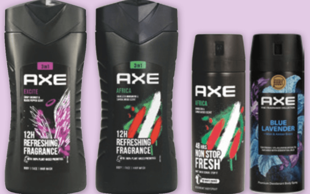 Deodoranti in geli za prhanje Axe - Akcija v trgovini Spar