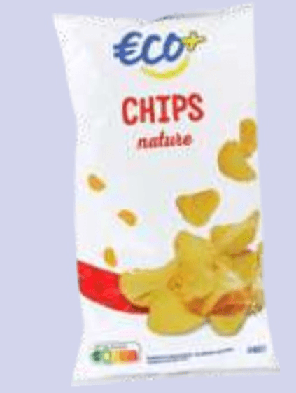 Krompirjev čips 200 g Eco - Akcija v trgovini E.Leclerc
