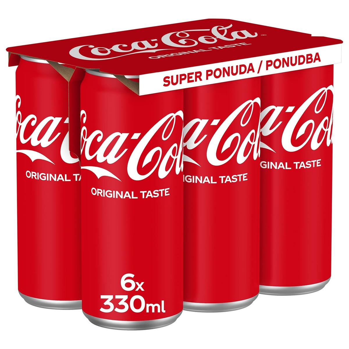 Coca-Cola 6 x 0,33 L - Akcija v trgovini Jager