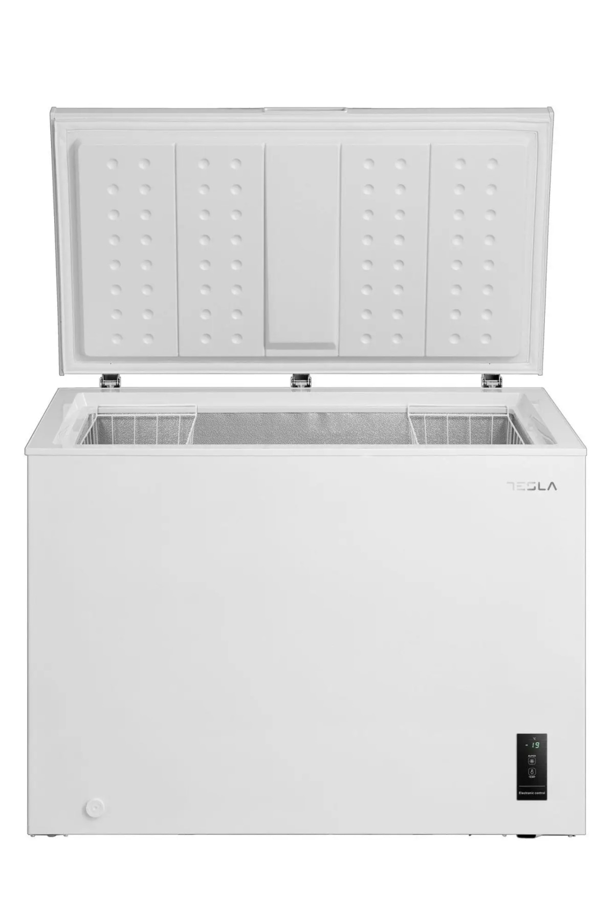 Tesla Zamrzovalna skrinja RH2951ME - Akcija v trgovini E.Leclerc