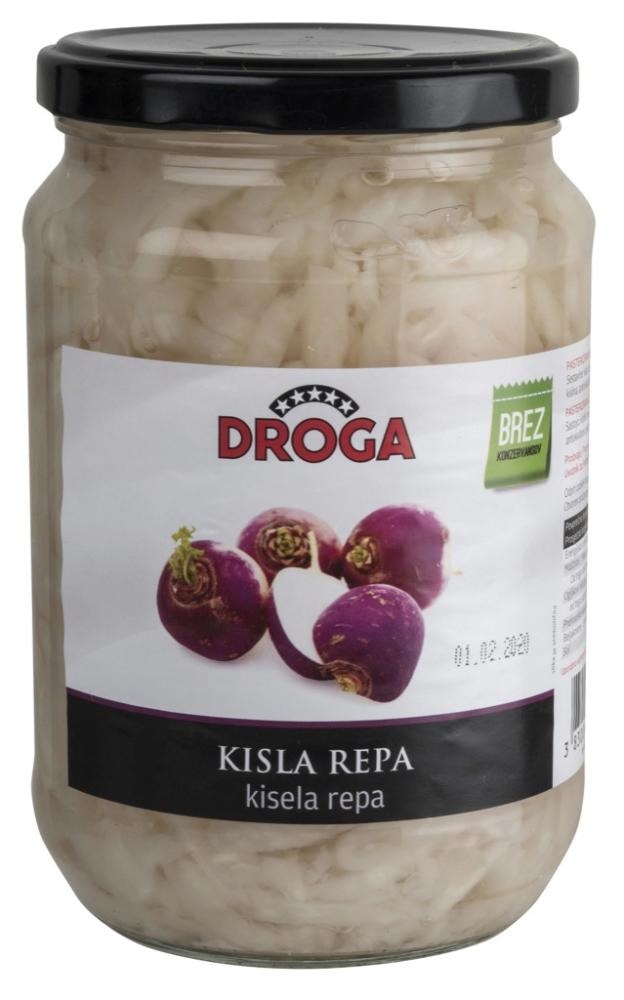 Kisla repa Droga 660 g - Akcija v trgovini Mercator
