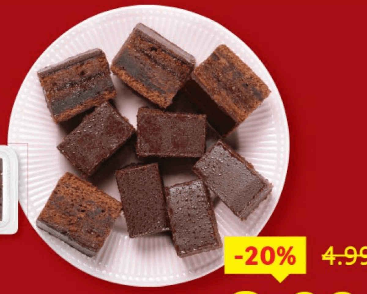 Confiserie Firenze Sacher kocke 450 g - Akcija v trgovini Lidl