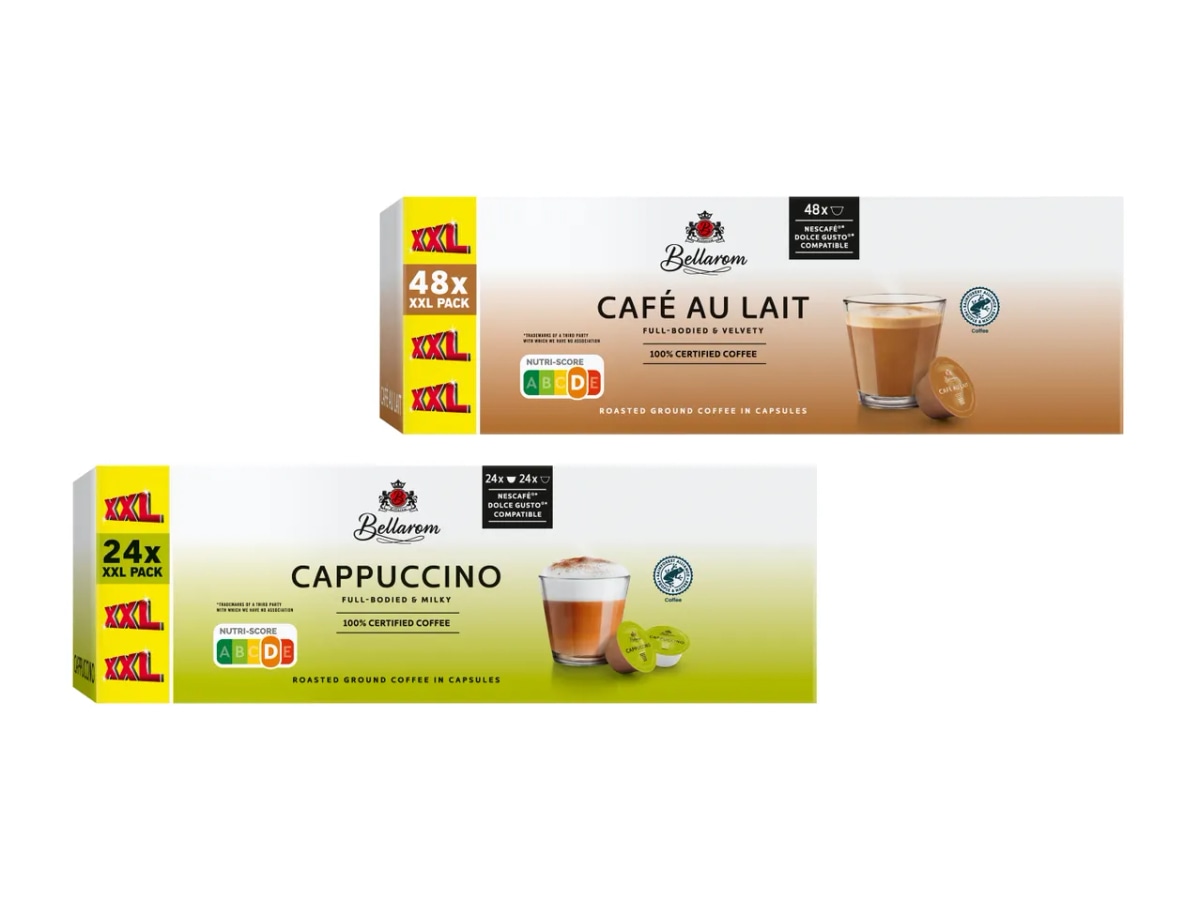 Bellarom Kavne kapsule „Café au lait" XXL 3 x 160 g - Akcija v trgovini Lidl