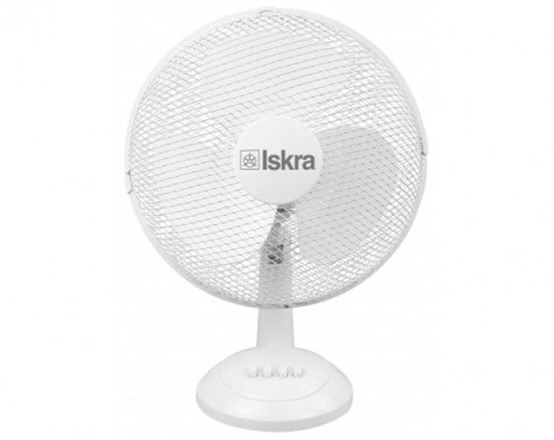 Namizni ventilator Iskra 10 W, Ø 20 cm Akcija v trgovini Obi