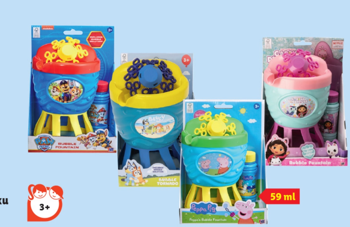 HTI Pihalnik milnih mehurčkov 59 ml - Akcija v trgovini Lidl