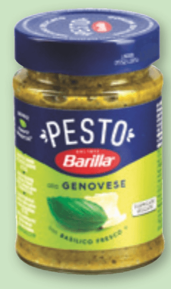 Omaka Pesto Barilla 190 g - Akcija v trgovini Spar