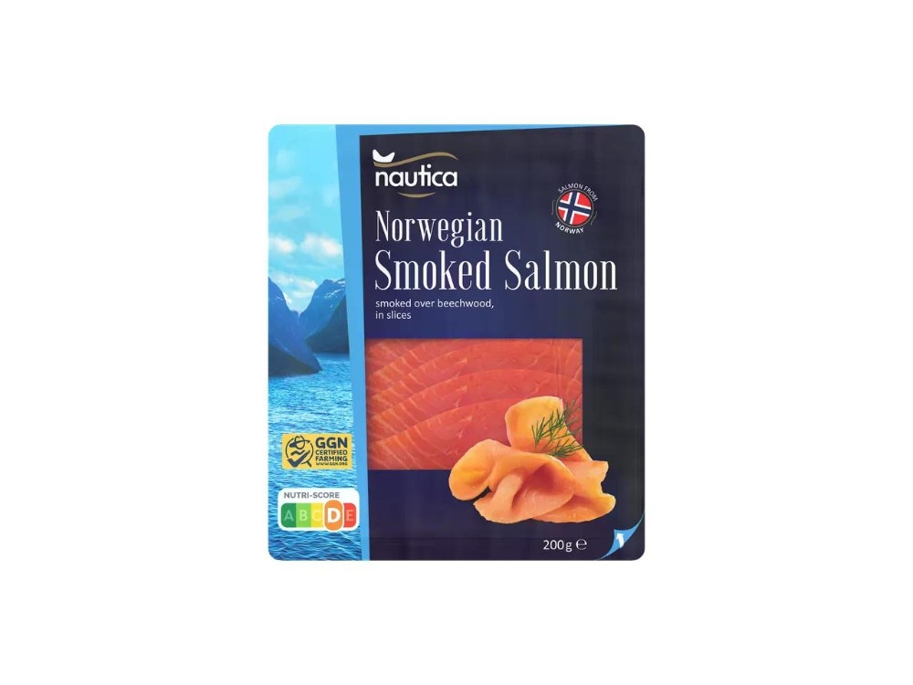 NAUTICA Dimljen losos 170 g - Akcija v trgovini Lidl