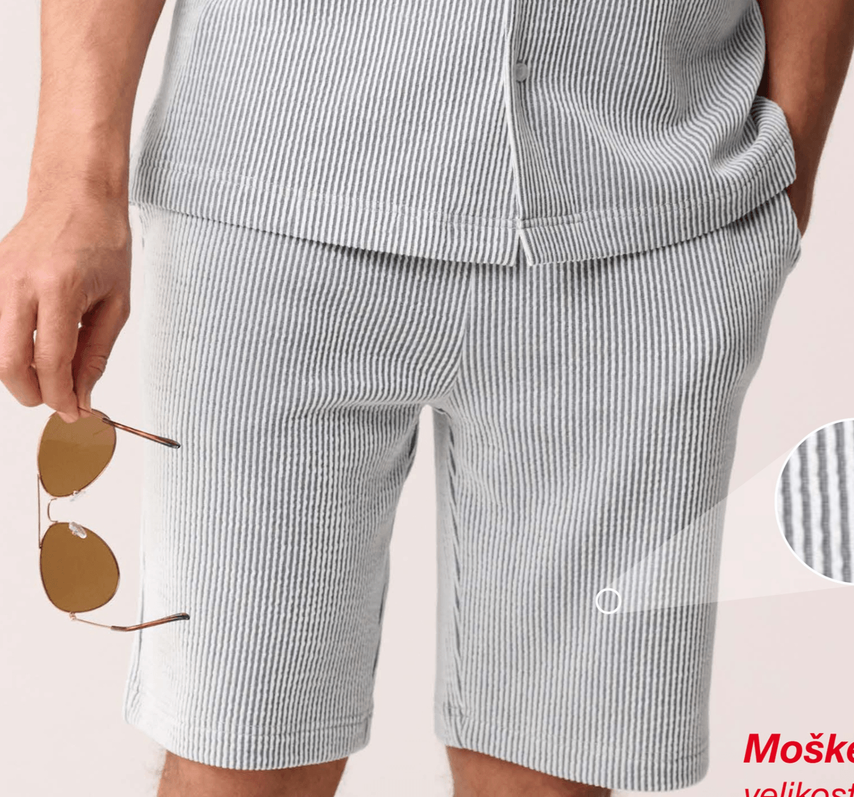 Moške bermuda hlače - Akcija v trgovini Kik