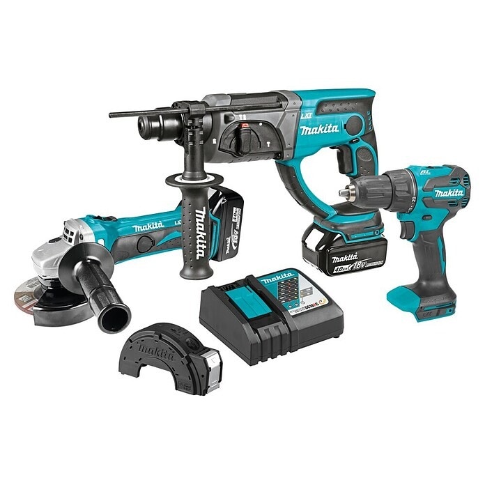 Makita komplet akumulatorskega orodja DLX3212M Akcija v trgovini Bauhaus