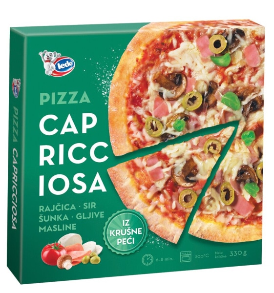Pizza Ledo 330 g / 300 g - Akcija v trgovini Mercator