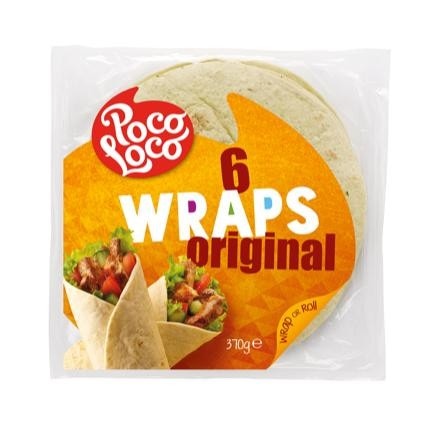 Tortilje Wrap 6/1 Poco Loco 6/1 - Akcija v trgovini E.Leclerc