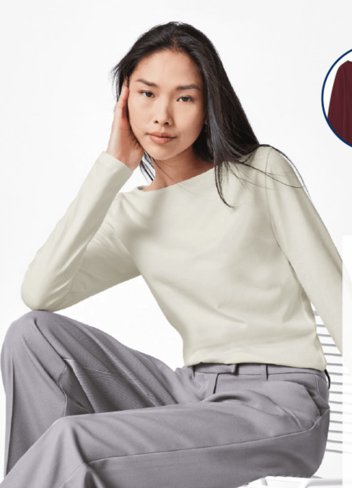 Esmara Ženska majica z dolgimi rokavi - Akcija v trgovini Lidl