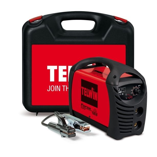Inverterski varilnik Telwin Force 165 + Set Akcija v trgovini Merkur