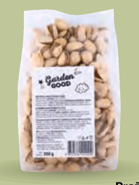 Pražene soljene pistacije Garden Good 300 g - Akcija v trgovini Mercator