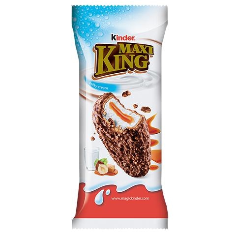 Mlečne rezine Kinder Maxi King 3x 35 g - Akcija v trgovini E.Leclerc